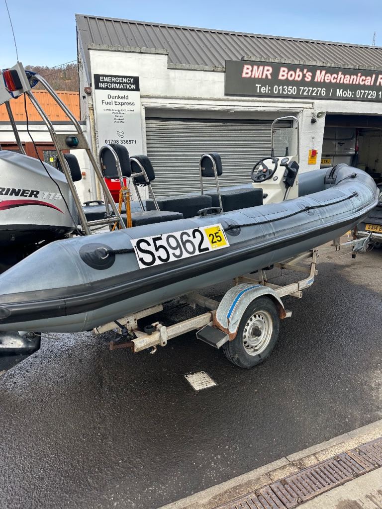 🚤 5.5m RIB – 115HP Mariner