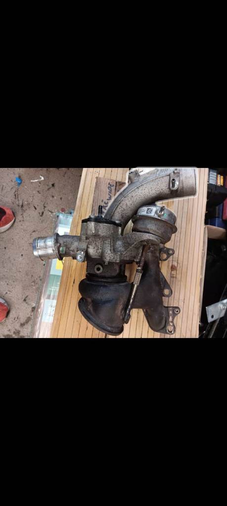 S/H turbocharger & oil cooler vauxhall 1.4 petrol
