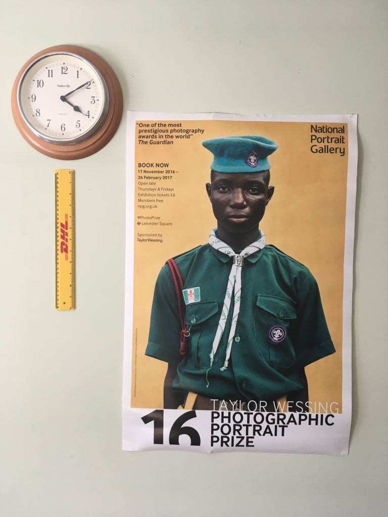 Nigeria Boys Scout National Portrait Gallery poster