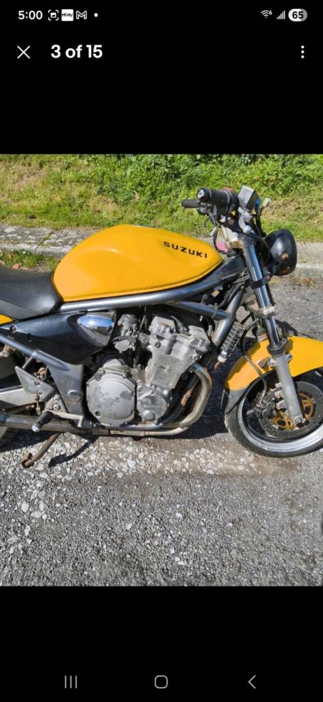 Suzuki bandit 600cc 