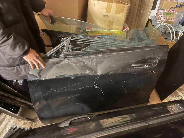 2x Full 2017 Genuine Mercedes Benz CLA A Class W117 X117 Passenger Side Doors