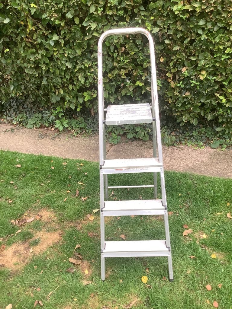  ABRU Aluminium Step Ladder – Three step plus platform