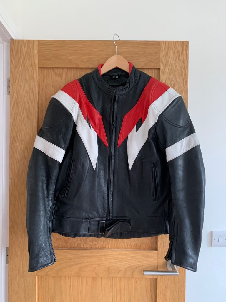 image for Leather jacket motorbike