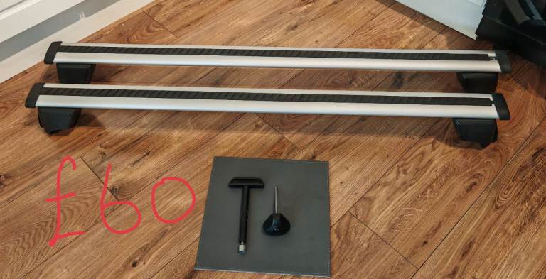Audi Thule car roof bars 