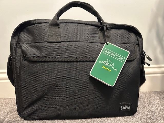 BRAND NEW Brompton Metro City Bag - Medium (Black)