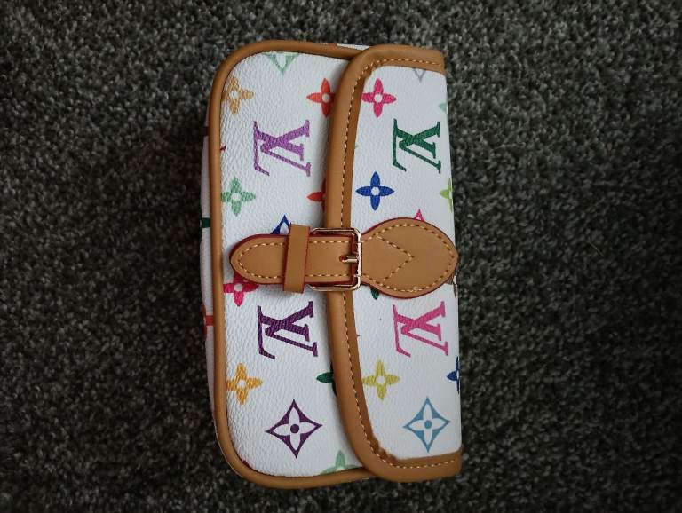 Monogram Style Mini Crossbody Bag – Box & Dust Bag Included