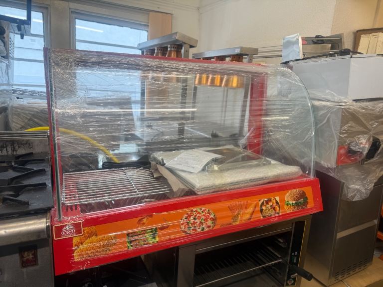 Commercial hot Display unit brand new warmer for chicken Pattys hot food 