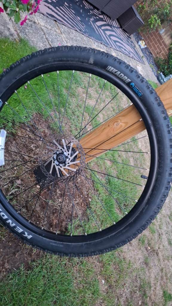 Carrera 27.5" Mountain Bike Wheel with NEW Kenda Kadre Tyre