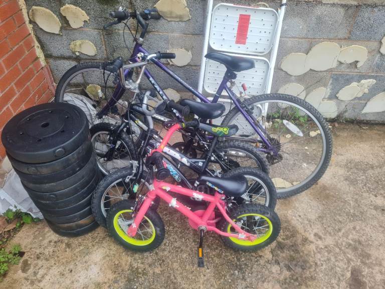 FOUR BIKE JOB LOT FOR FAMILY