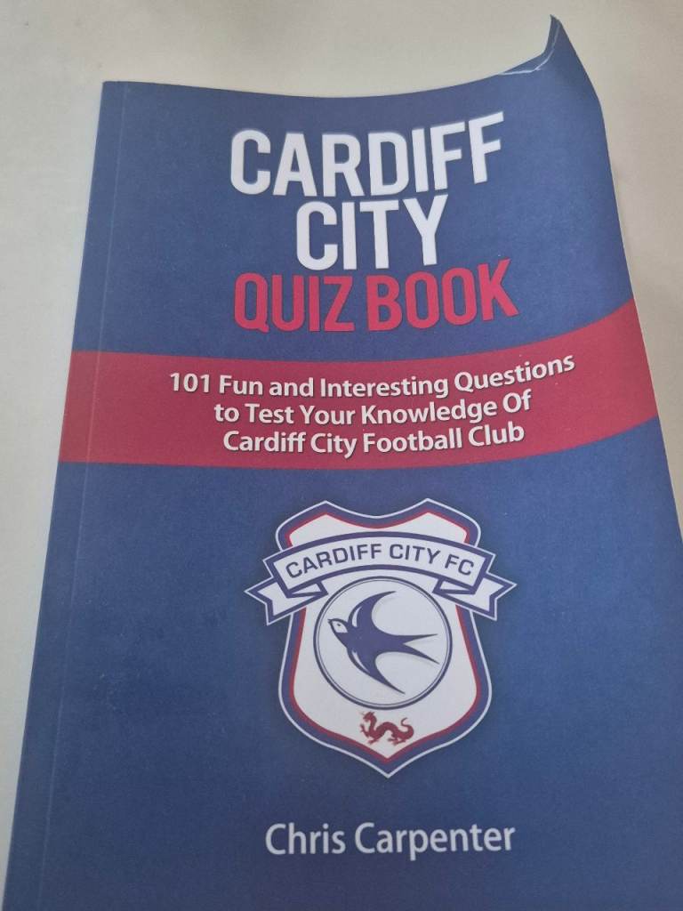 Cardiff City Quiz Book – As Good As New