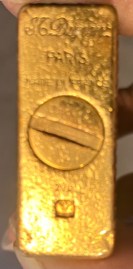 GOLD PLATED DU PONT LIGHTER
