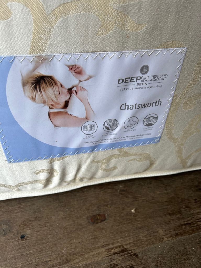 image for Single bed with mattress 