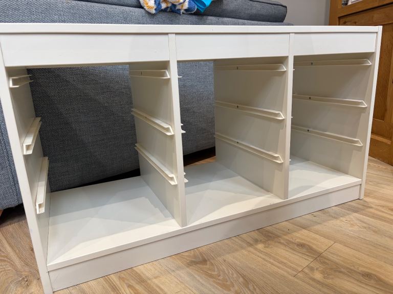 Ikea Trofast white lids storage 