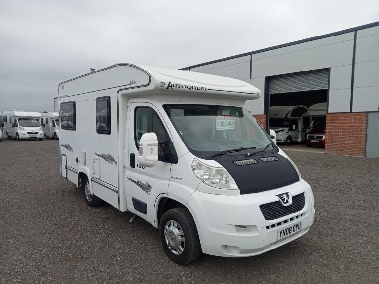 ELDDIS AUTOQUEST 120 2 BERTH 08 PLATE 