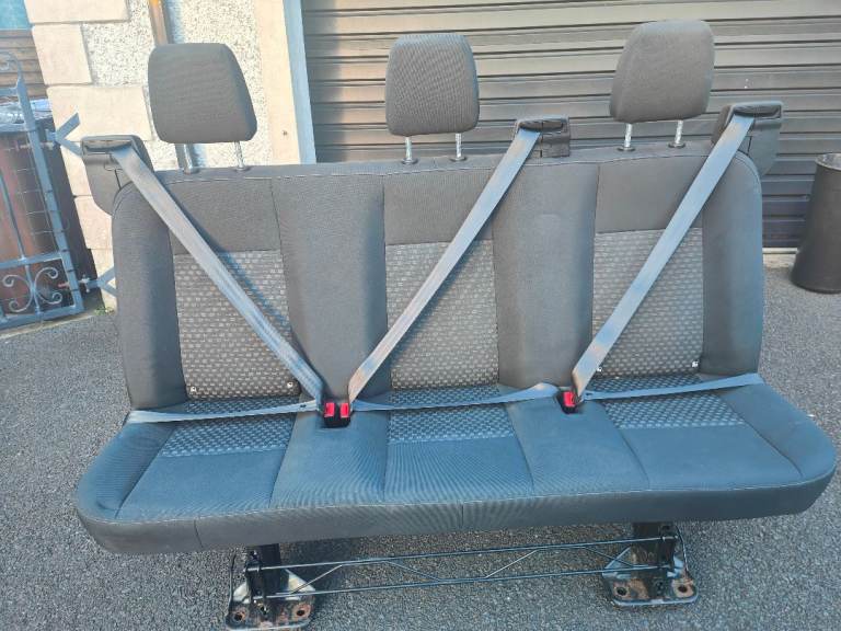 Ford Transit crew cab seat and bulkhead with fittings 