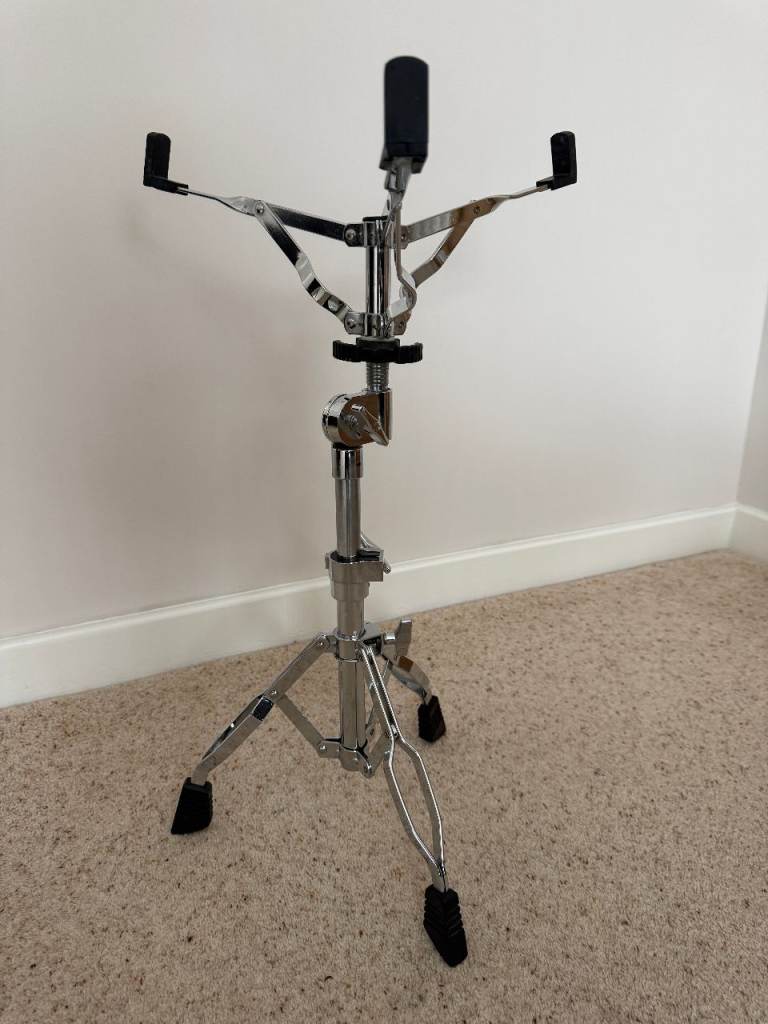 Chrome Drum Snare Stand – Good Condition