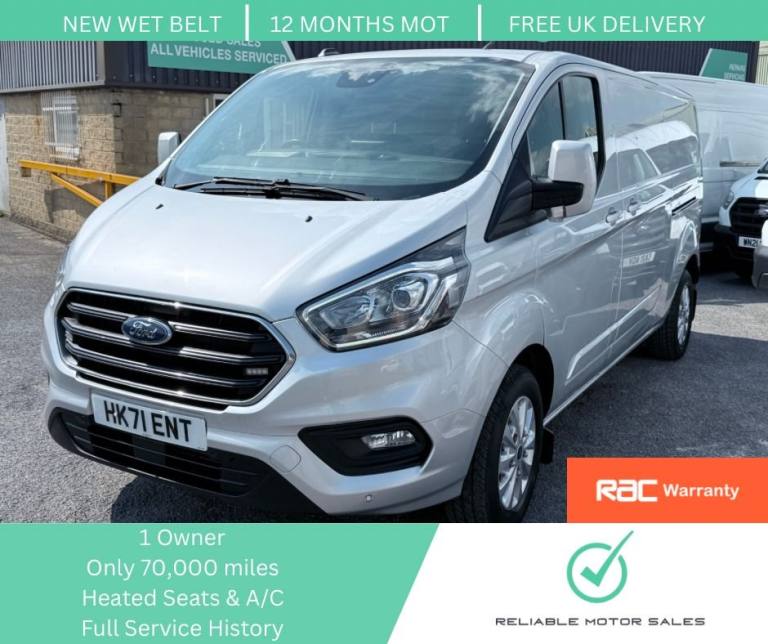 2021 Ford Transit Custom 2.0 300 EcoBlue Limited Panel Van 5dr Diesel Manual L2 H1 Euro 6 (s/s) (...