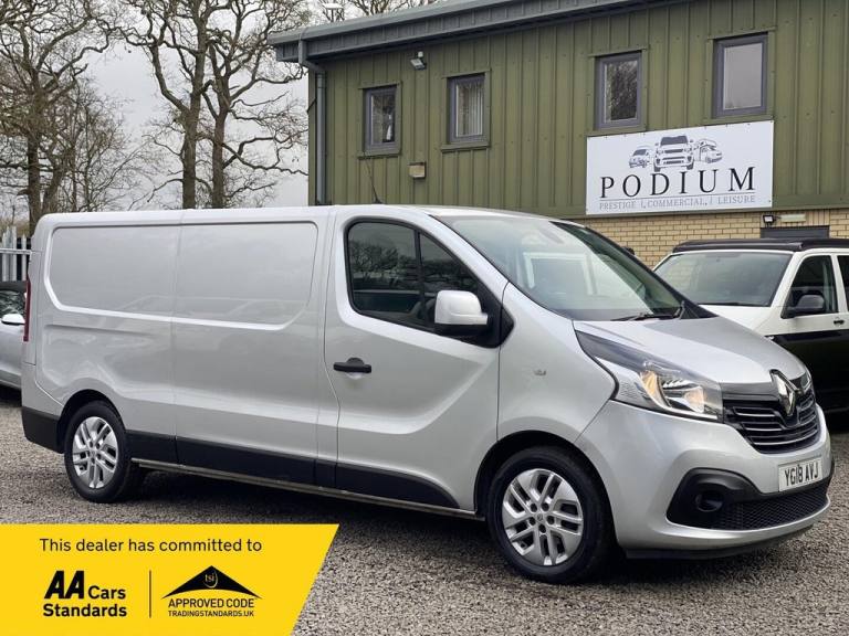 2018 Renault Trafic LL29 ENERGY dCi 125 Sport Nav Van PANEL VAN DIESEL Manual