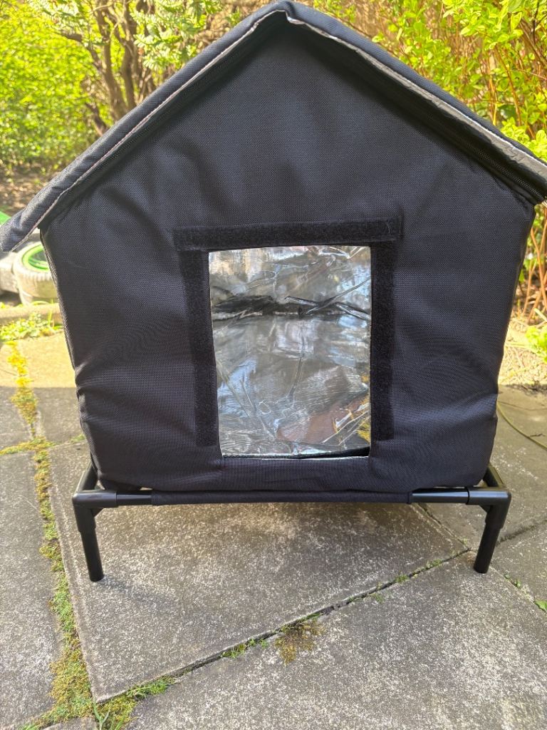 Outdoor all weather thermal cat house