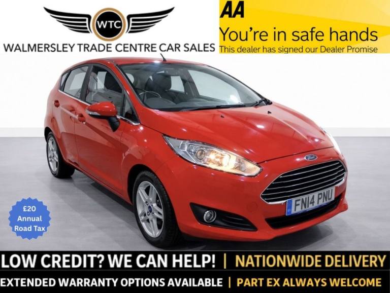 2014 Ford Fiesta 1.0T EcoBoost Zetec Hatchback 5dr Petrol Manual Euro 5 (s/s) (100 ps) Hatchback ...