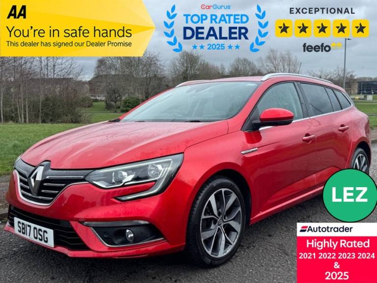 2017 Renault Megane 1.5 dCi Dynamique S Nav Sport Tourer 5dr Diesel Manual Euro 6 (s/s) (110 ps E...