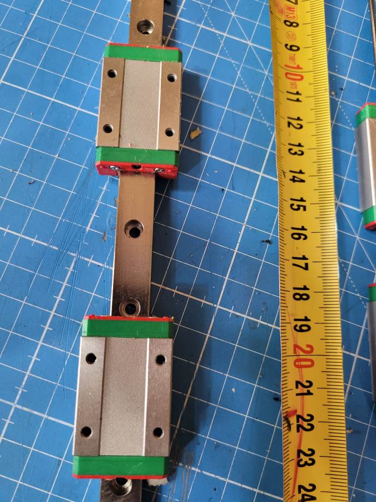 MATCHED PAIR LINEAR RAILS