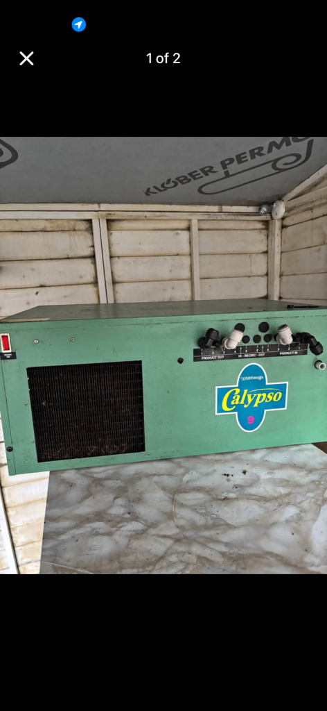 3 line Beer cooler & calsberg font 