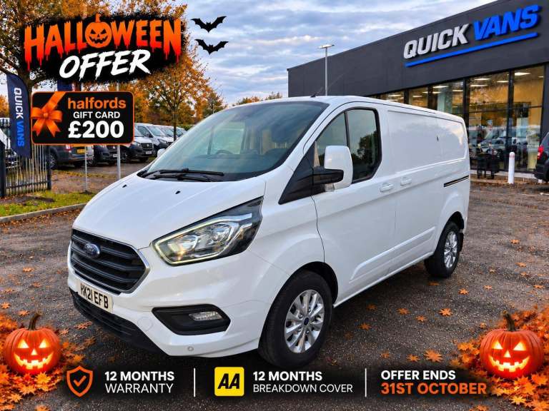 2021 Ford Transit Custom 2.0 Transit Custom Limited Van 300 L1 2.0L EcoBlue 130PS FWD 6 Speed Man...
