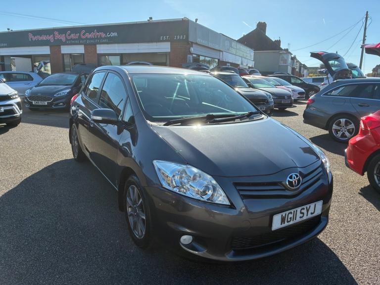 2011 Toyota Auris TR Hatchback 5 Dr 1.6 V-Matic Auto Petrol MultiMode Euro 5