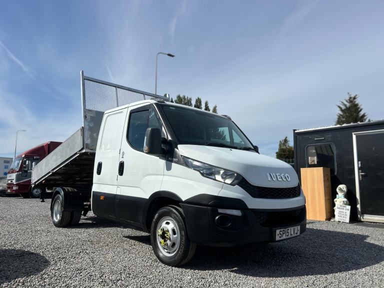 Iveco Daily 2.3TD 14V 35C Crew Cab Tipper 135k Miles Direct from Council NO VAT