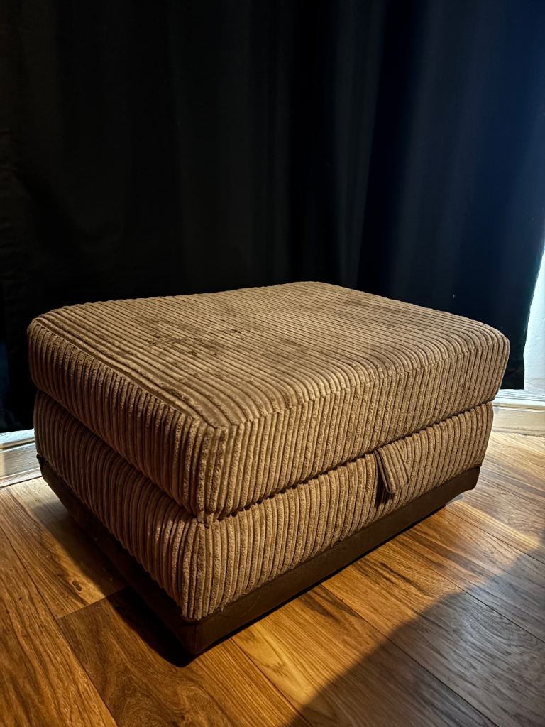 Sofa pouffe with storage 