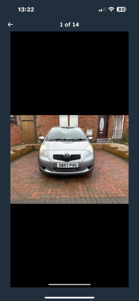 Toyota, YARIS, Hatchback, 2007, Manual, 1296 (cc), 3 doors