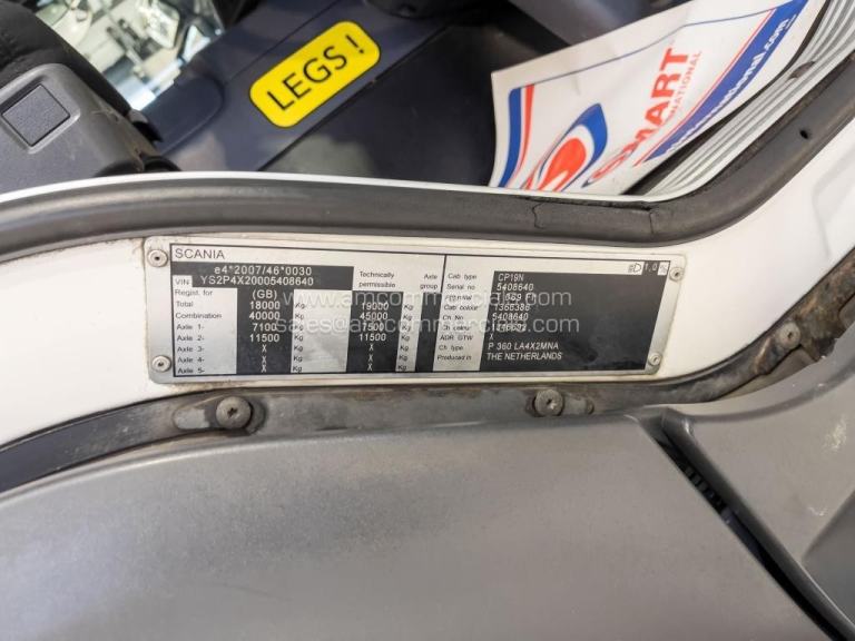 2016 (65) SCANIA P360 4X2 SLEEPER CAB