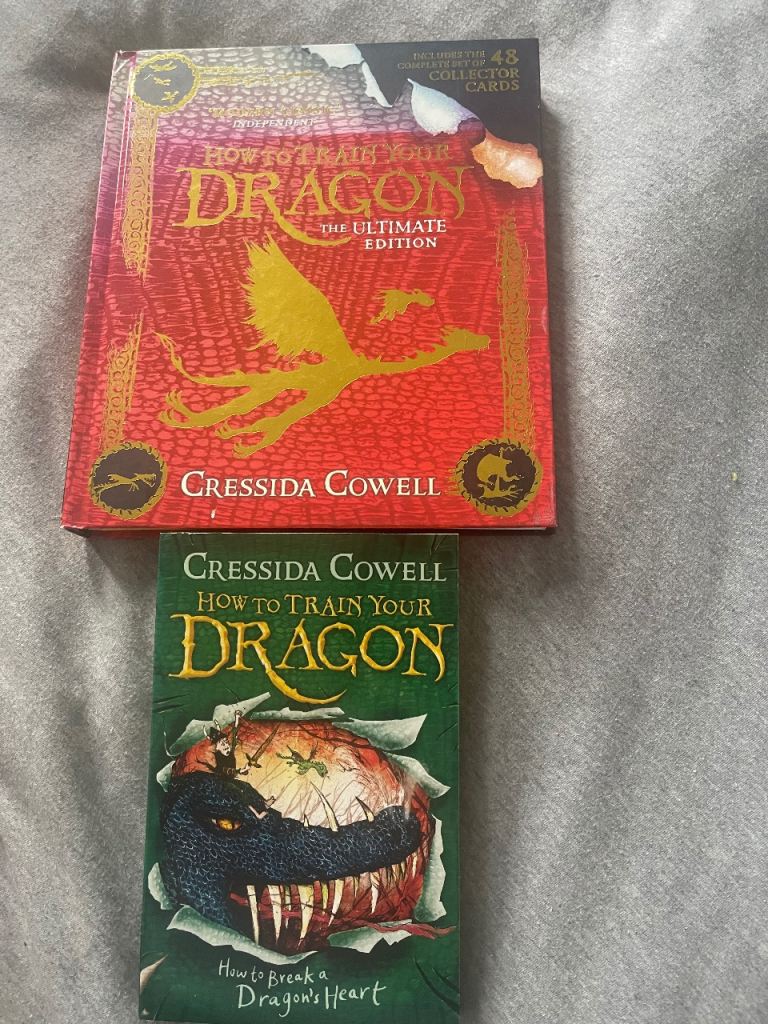 How to Train Your Dragon Books – Ultimate Edition & How to Break a Dragon's Heart