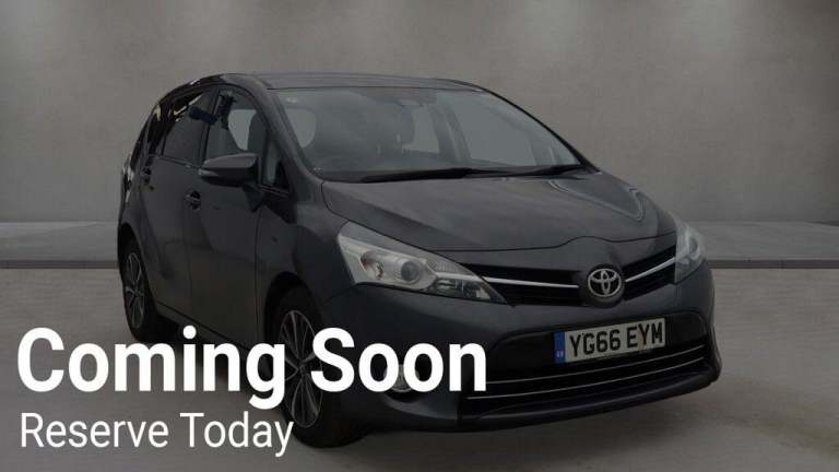 2016 Toyota Verso 1.6 D-4D Design Euro 6 (s/s) 5dr (7 Seat) MPV Diesel Manual