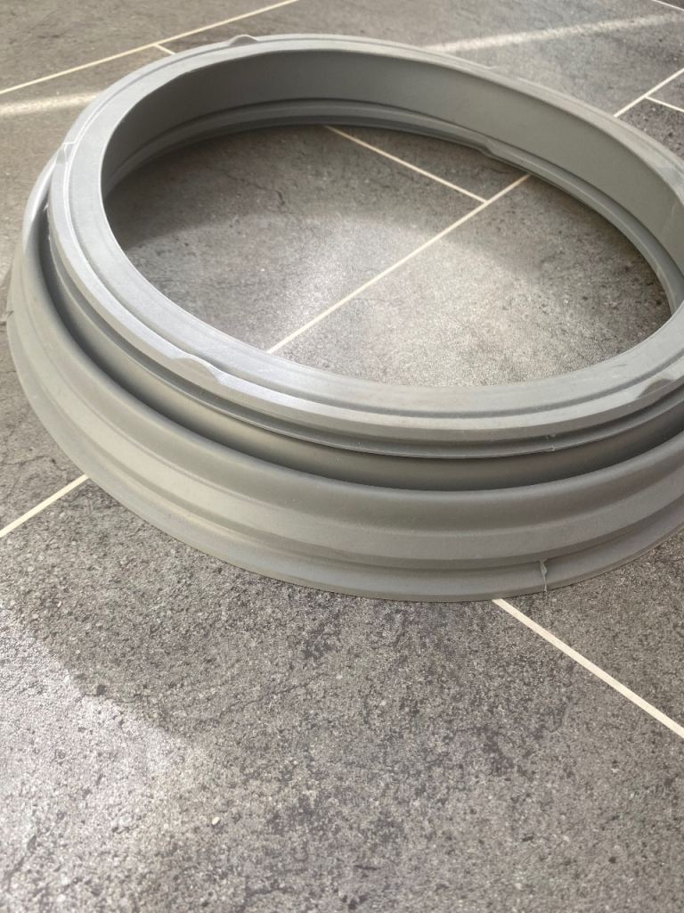A brand new washing machine door seal for an LG but probably fits a lot of other models 