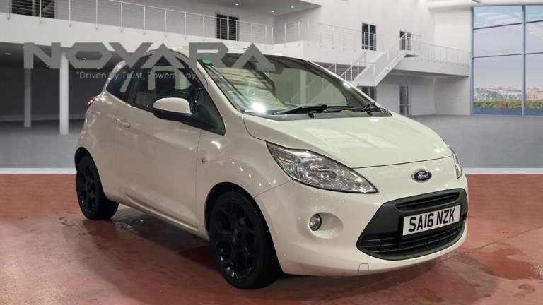 2016 Ford Ka 1.2 Zetec White Edition 3dr HATCHBACK PETROL Manual