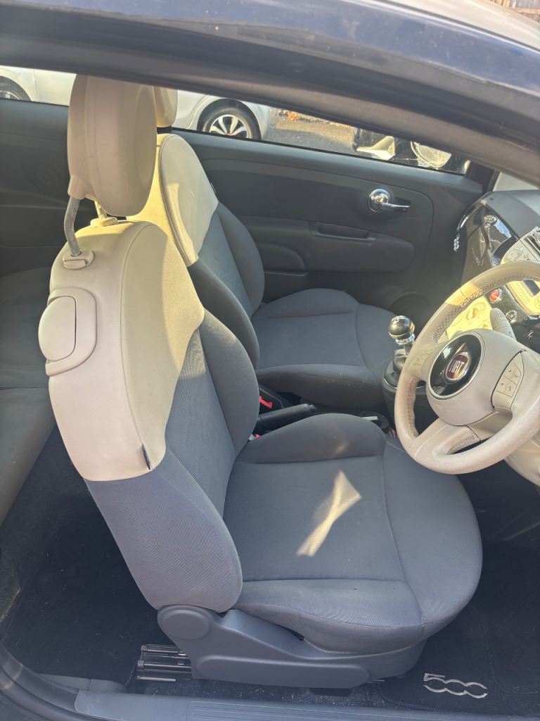 Fiat, 500, Hatchback, 2010, Manual, 1242 (cc), 3 doors