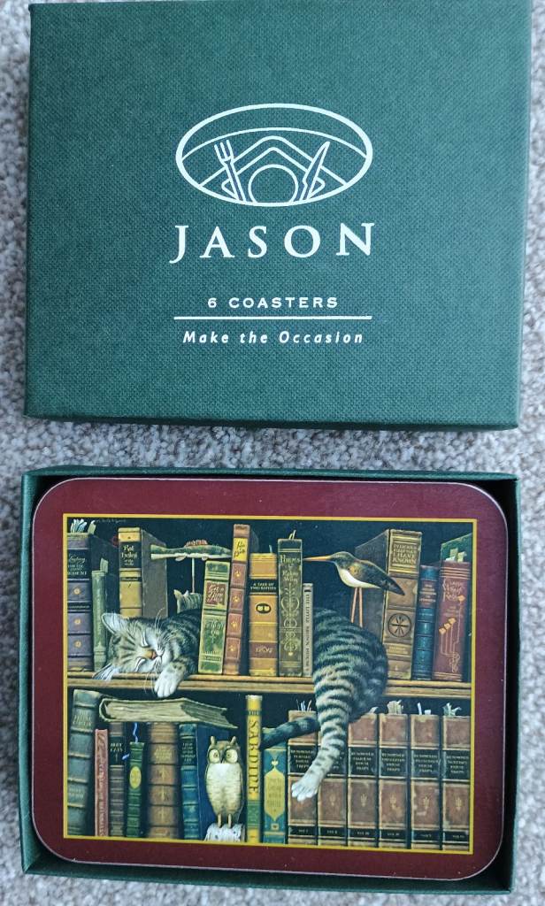 Jason Coasters ‘Frederick the Literate' 6 coasters 