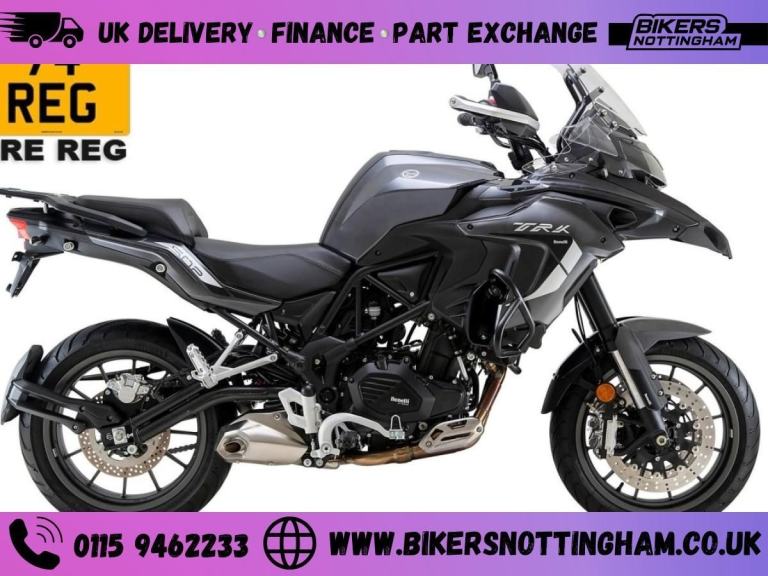 Benelli TRK502  TRK A2 500cc 74 Plate Pre-Reg