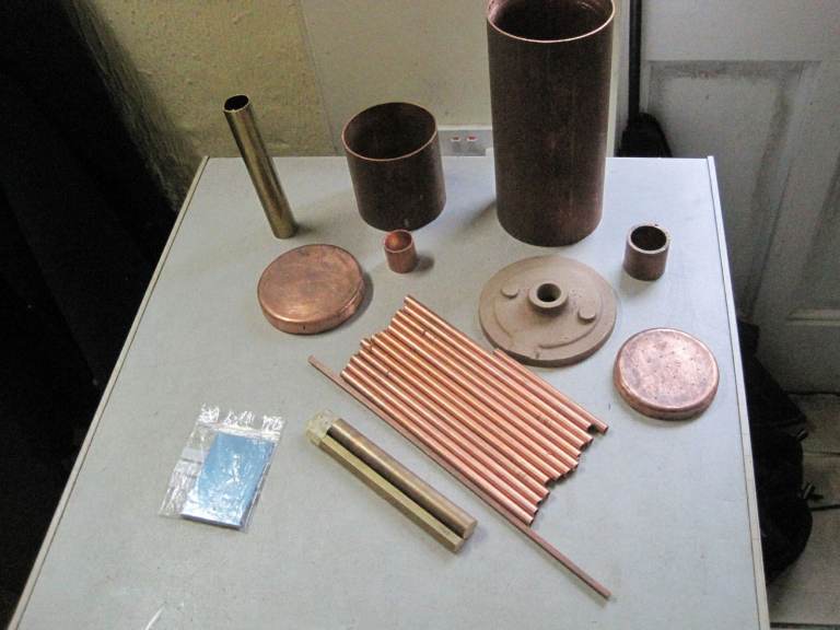 Model steam boiler 25 tubes,G L R Kennions new.