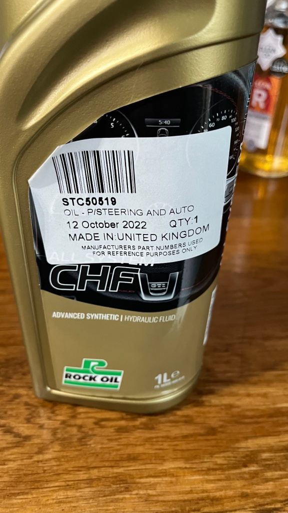 Power steering fluid