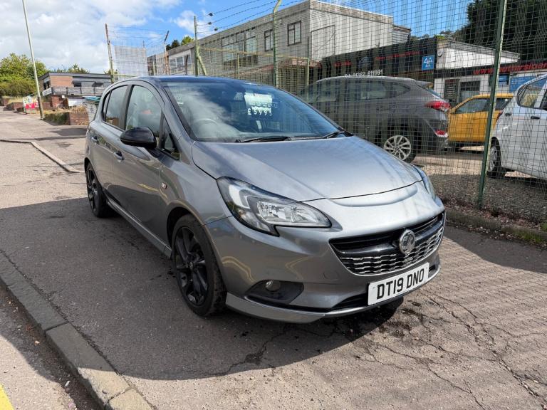 2019 Vauxhall Corsa 1.4 SRi Vx-line Nav Black 5dr HATCHBACK Petrol Manual