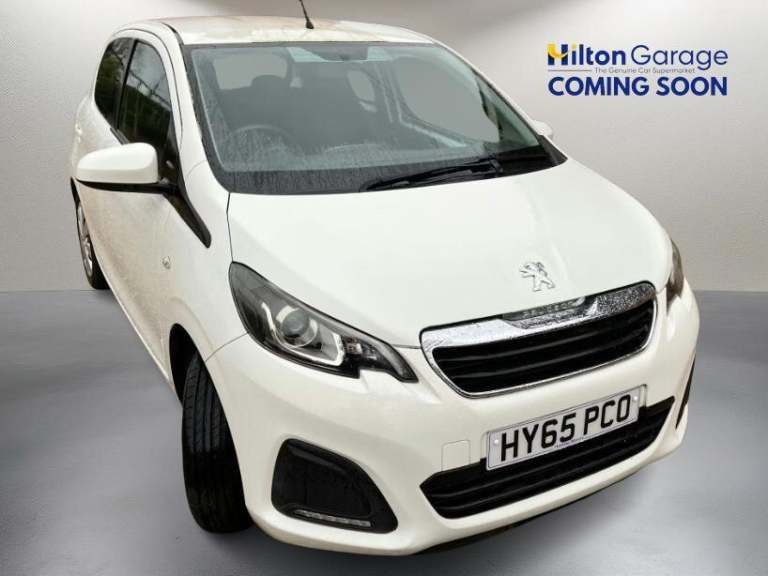  Peugeot 108 1.0 Active Hatchback 5dr Petrol 2 Tronic Euro 6 (68 ps) Petrol Automatic