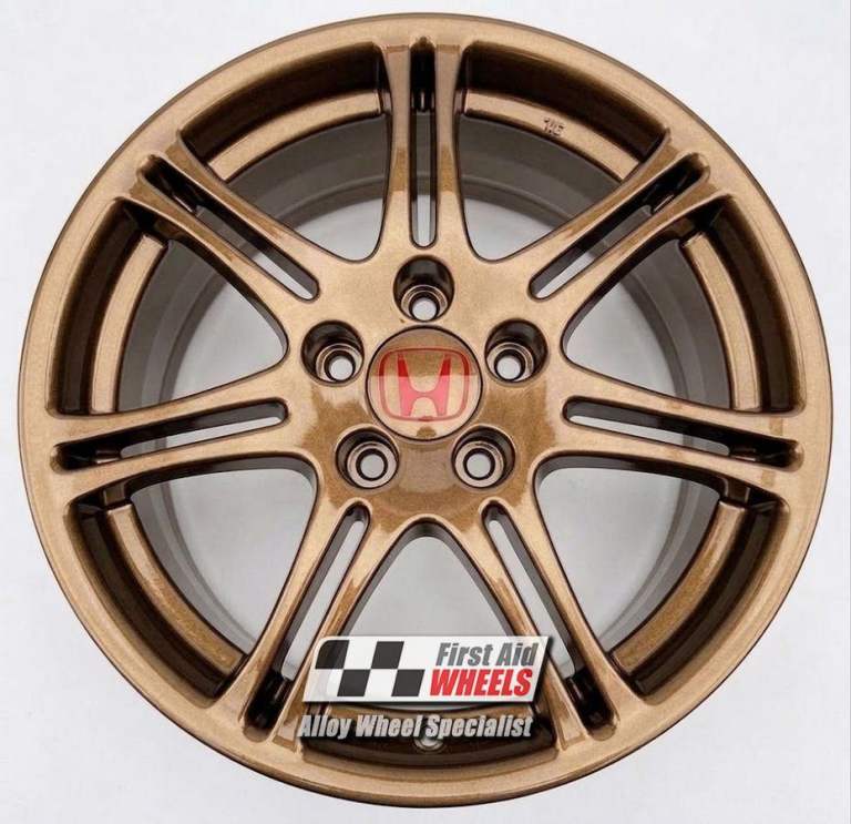 R202BR Swap HONDA CIVIC TYPE R EP3 4X 17'' GENUINE GLOSS BRONZE ALLOY WHEELS