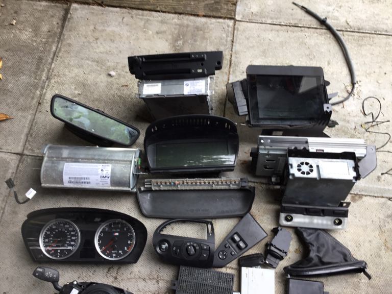 BMW M6 e63 interior electronic parts 