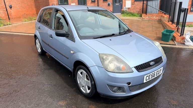 Ford Fiesta 2006 Blue 5-Door Hatchback