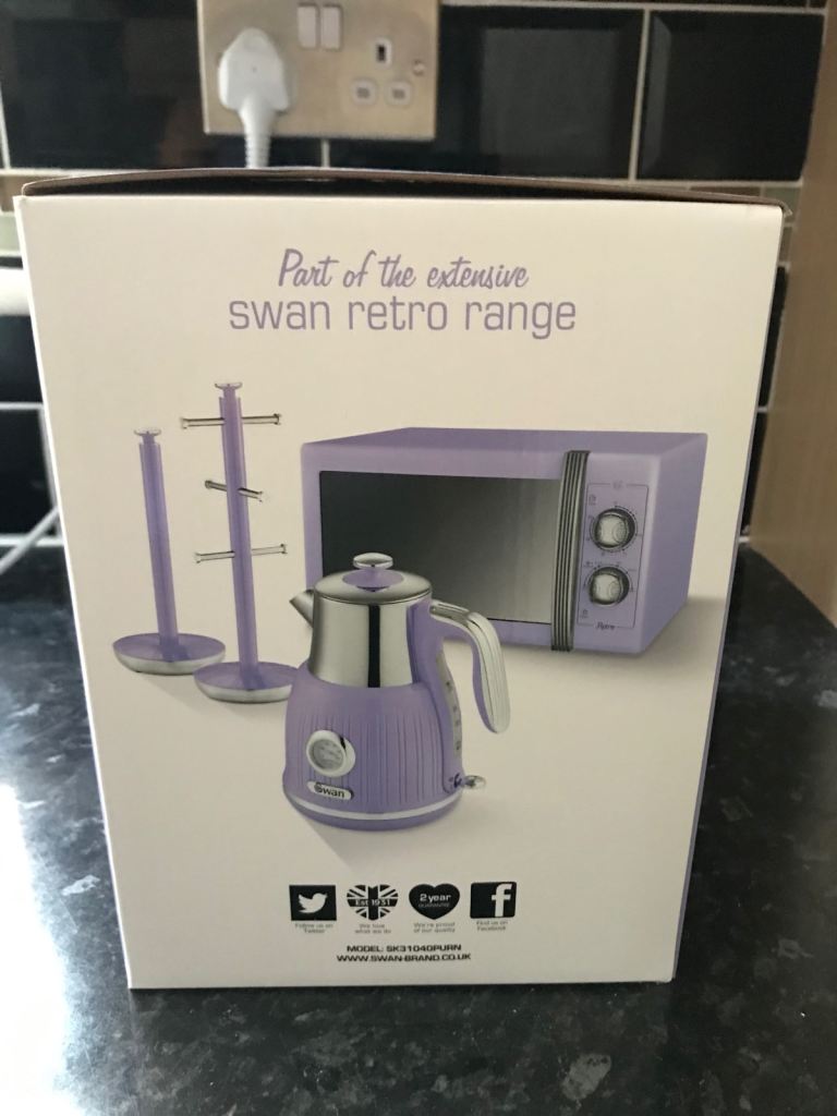 Collection Only-Sensible offers welcome-Swan Kitchen Sets Purple