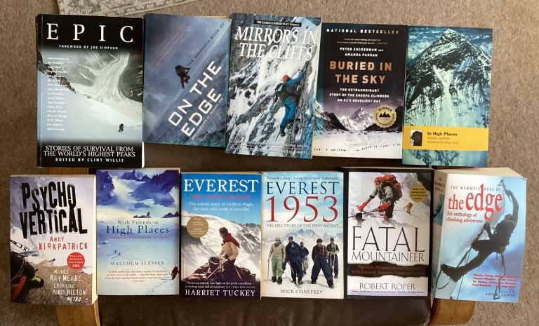 Collection of 11 Mountaineering & Climbing Books/Stories – Good Condition