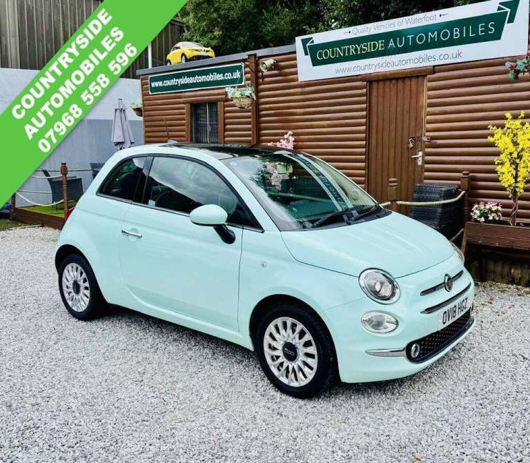 2018 Fiat 500 1.2 Lounge Hatchback 3dr Petrol Manual Euro 6 (s/s) (69 bhp) Hatchback Petrol Manual